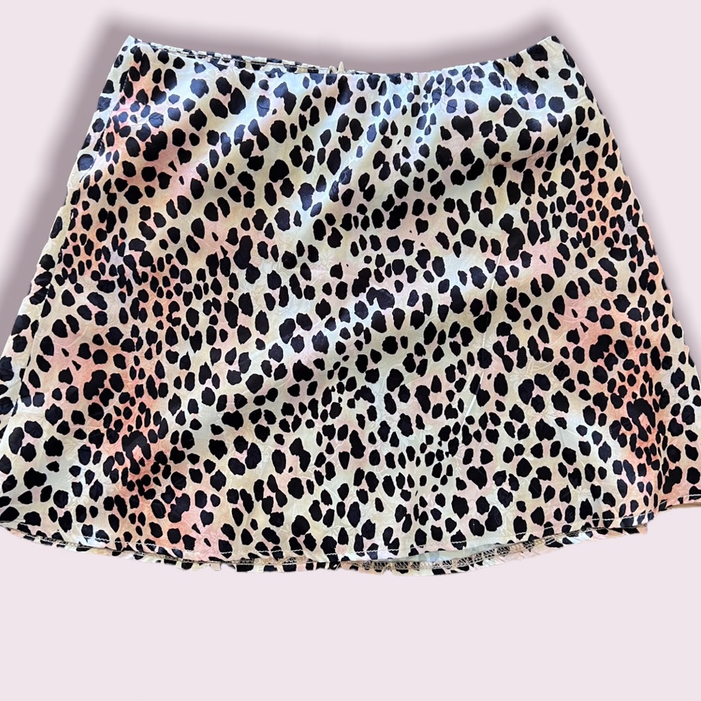 Princess Polly Cheetah Mini Skirt